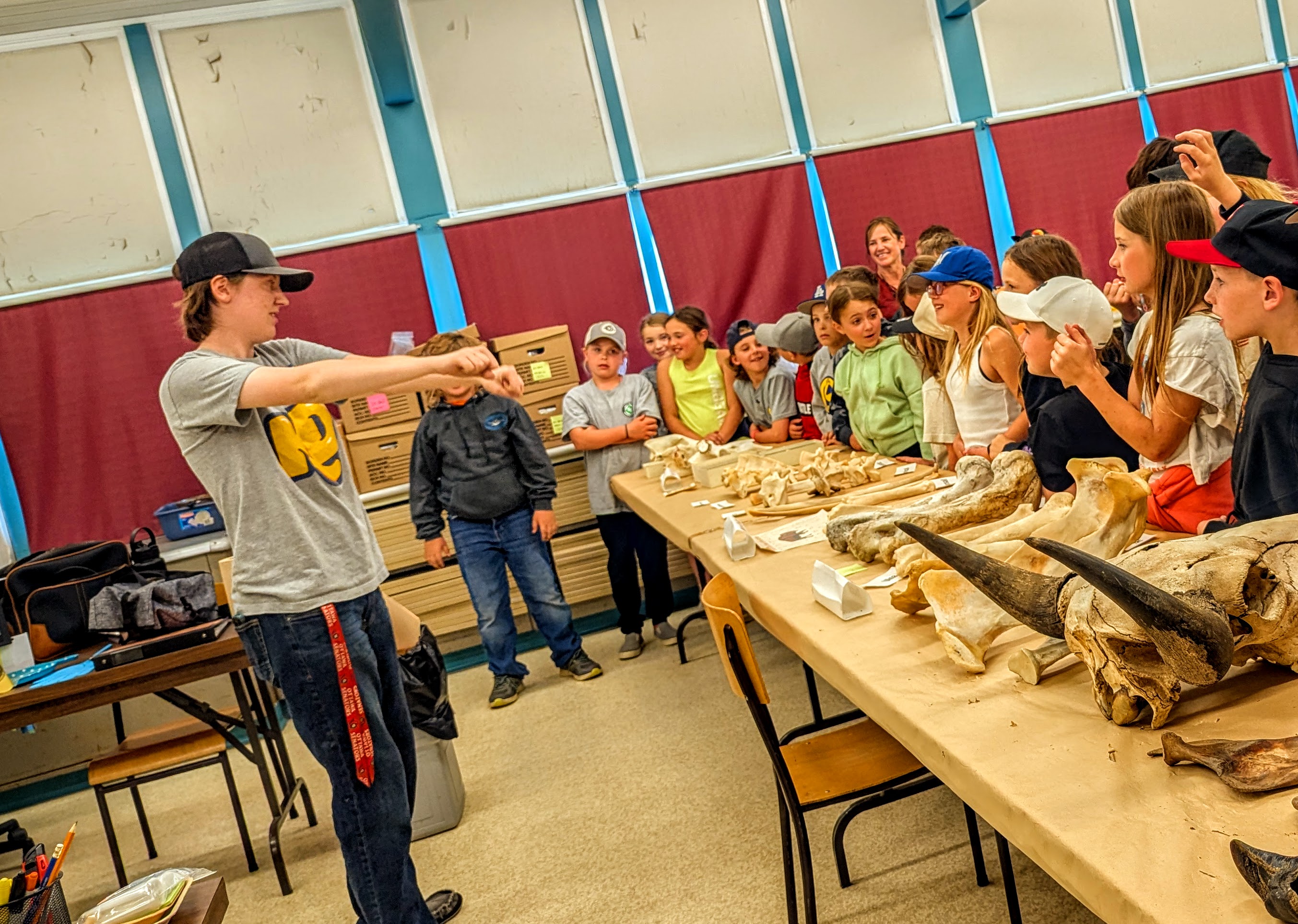 students doing hands on learning
