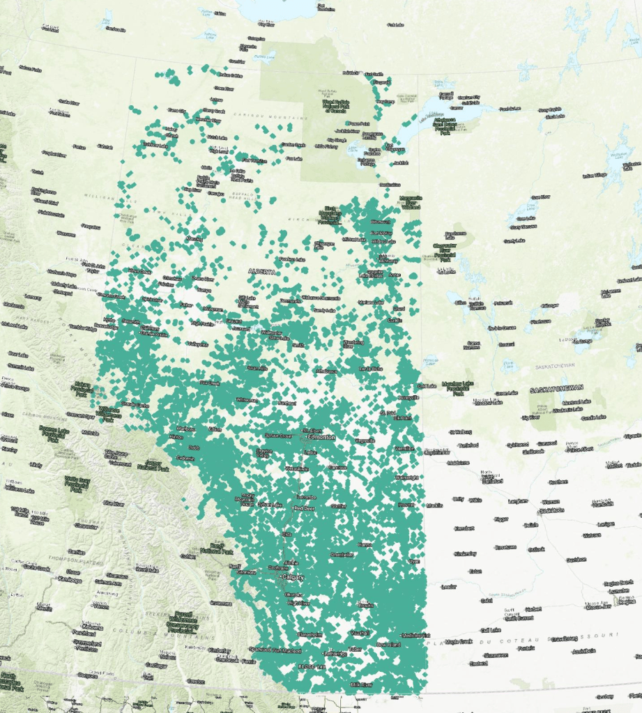 archaeological sites in alberta